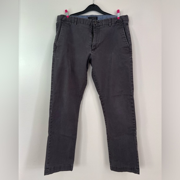 Pantalon Habillé Homme Banana Republic En Lin - Kaki, Taille 33x30 (neuf Sans étiquette)
